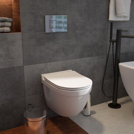 Унитаз подвесной Teymi Vitra Pro сиденье микролифт T40806