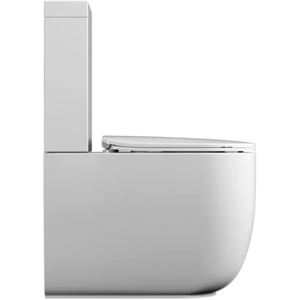 Унитаз напольный Kerasan Nolita 531701 безободковый, без бачка, белый