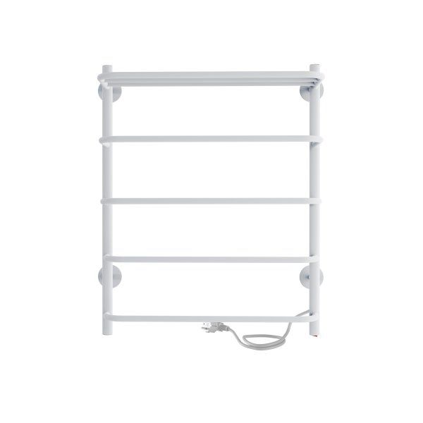 Полотенцесушитель Электрический Лесенка INDIGO LHE60-50WMR, Белый матовый