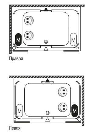 Ванна акриловая Riho Sobek BB2800500000000 180x115