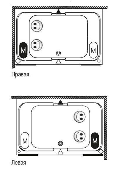 Ванна акриловая Riho Sobek BB2800500000000 180x115