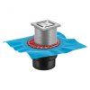 Душевой трап Berges Wasserhaus Zentrum Norma 090462 10x10 хром матовый