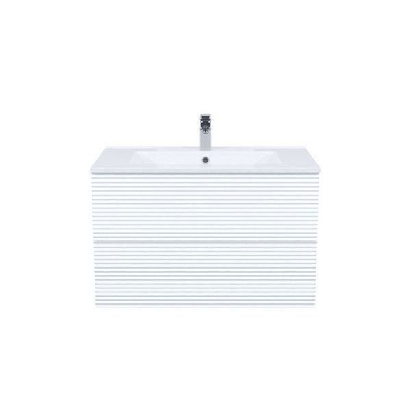 Тумба с умывальником подвесная IDDIS Bild 80 см, белый (BIL80W0i95K)