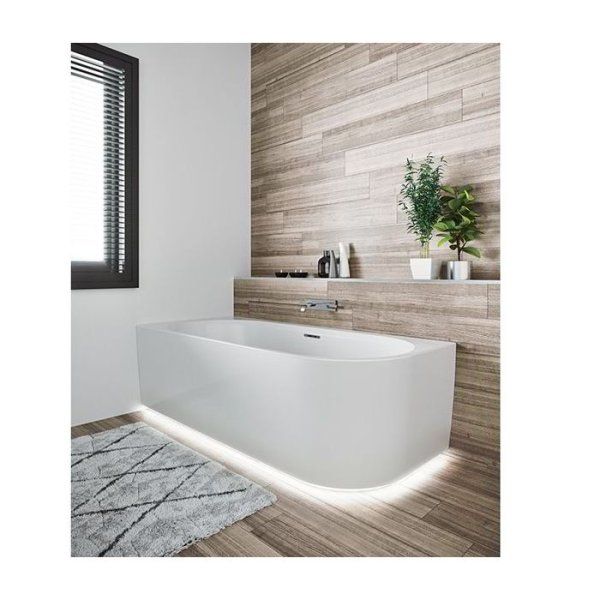 Ванна акриловая Riho Desire BD0600500K00133 184x84 L светодиоды с размещением под ванной