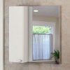 Зеркало-шкаф COMFORTY "Неаполь-80" белый глянец