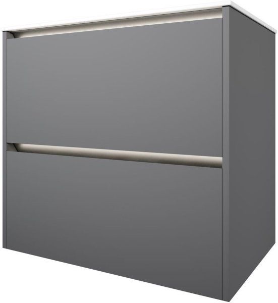 Тумба под раковину Allen Brau Activity 70 1.34011.PGM платина матовый/олива браш