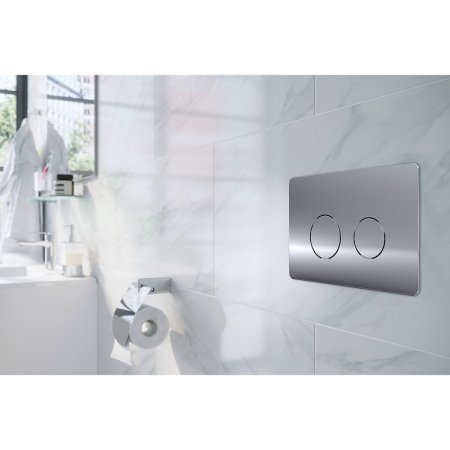 Кнопка смыва Gappo GMAT31TR01QI для инсталляции, хром