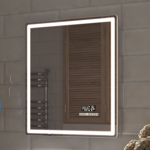 Зеркало VIGO Geometry Media voice 600 (044)