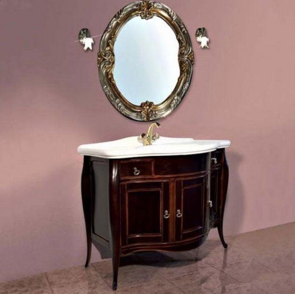 Зеркало Tiffany World Barocco 337 106 серебро/золото