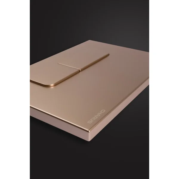 Кнопка смыва Charus Elegia FP.320.51.01 для инсталляции, песочный матовый