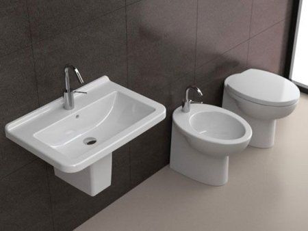 Чаша для унитаза приставного Hatria Erika Pro YXBR01