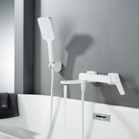 Смеситель для ванны Shevanik S9SC95QY2CTA, Белый