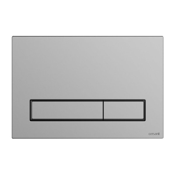 Кнопка смыва Cersanit Blick 64078 хром матовый