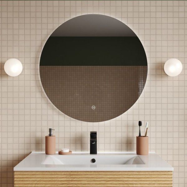 Зеркало с подсветкой, 80 см, Bild, IDDIS, BIDYL8TC00WL0iFW98WS