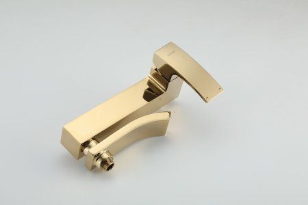 Смеситель для ванны Gappo G3207-3, однорычажный, золото