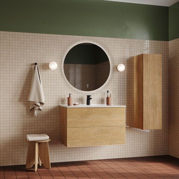 Зеркало с подсветкой и термообогревом IDDIS Bild 70 см (BIL70T0i98)