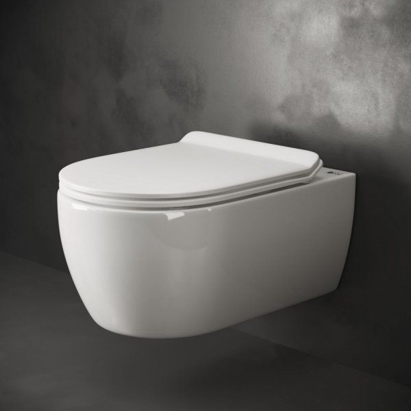 Унитаз подвесной Ceramica Nova Simple CN1302 микролифт