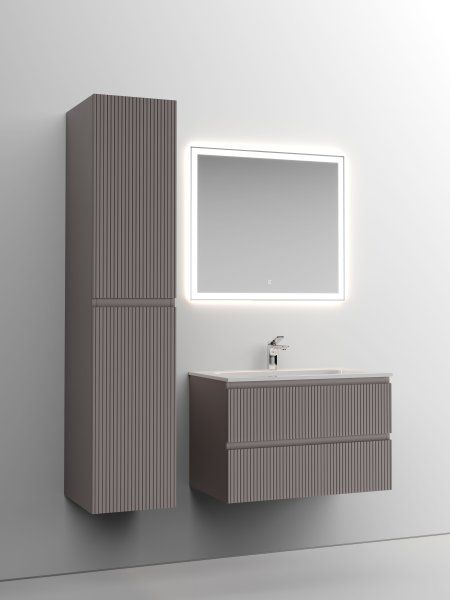 Тумба подвесная SANCOS Snob T 790х445х500, c двумя ящиками оснащенными доводчиками, Doha Soft, SNT80SM