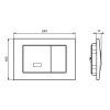 Кнопка смыва Ideal Standard Prosys Septa Pro R0131AA хром