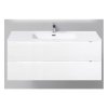 Тумба с раковиной BelBagno Etna ETNA-1000-2C-SO-BO-P 100 Bianco Opaco