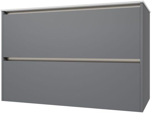 Тумба под раковину Allen Brau Activity 100 1.34014.PGM платина матовый/олива браш