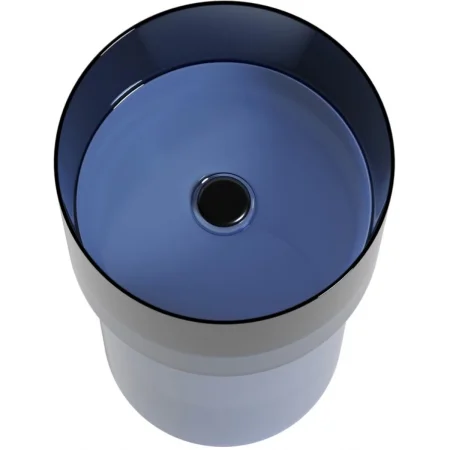 Раковина Abber Kristall AT2701Saphir 45x45 см, напольная, сапфир