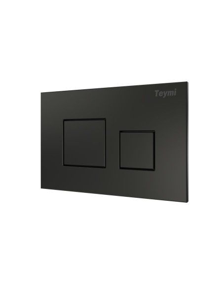 Клавиша смыва Teymi Kati, двойной смыв, черный матовый T70702BM