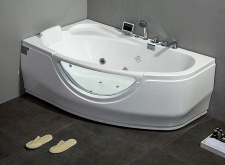 Акриловая ванна Gemy G9046 K L с гидромассажем