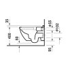 Унитаз подвесной Duravit Starck 3 2527090000 Rimless