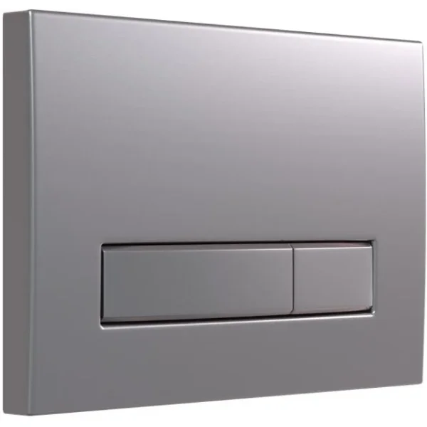 Кнопка смыва Berges Atom Line 049230 для инсталляции, матовый хром