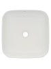 Раковина накладная квадратная, AQUAme AQM5011 цвет белый матовый 390x390x130