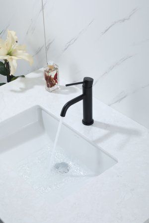 Смеситель для раковины Frap F10807-6, однорычажный, черный