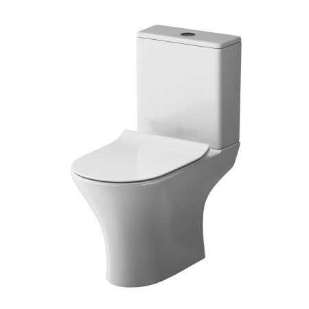 Унитаз-компакт FlashClean с сиденьем микролифт AM.PM Sense C748600SC