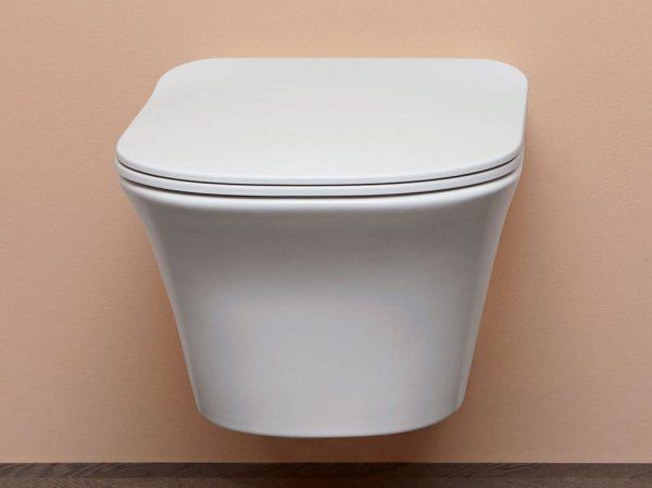 Унитаз подвесной Antonio Lupi Cabo CABO1 с сиденьем микролифт, белый глянцевый