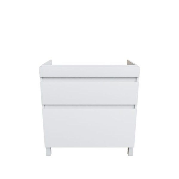 Тумба напольная с ящиками, белая, 80 см, Zodiac, IDDIS, ZOD8CBFi95  подходит ум. 3508000i28