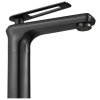 Смеситель для раковины (умывальника) REA BLADE OLD BLACK черный низкий, REA-B9973