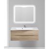 Тумба с раковиной BelBagno Marino MARINO-1200-2C-SO-WO-P 120 rovere bianco