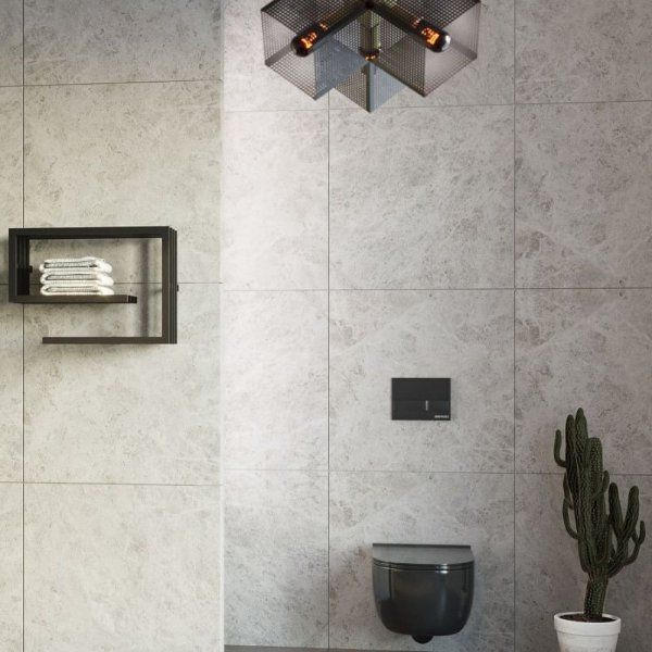 Кнопка смыва Berges Wasserhaus Novum L6 040016 черный