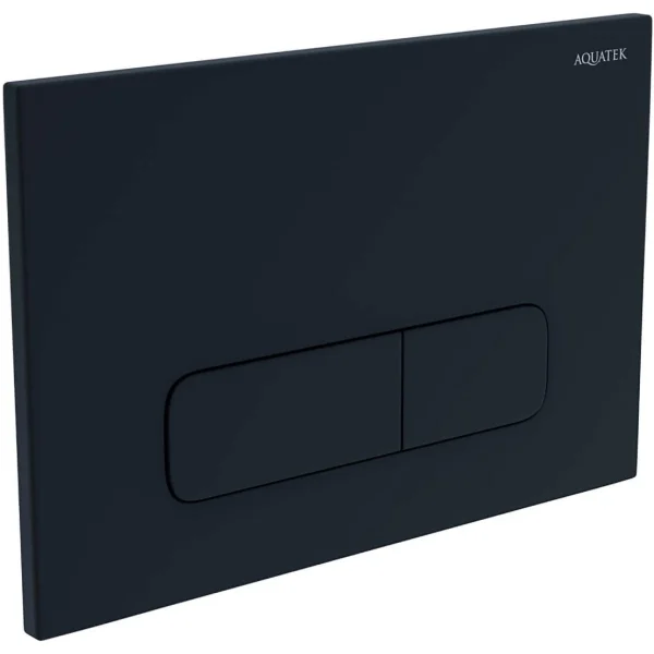 Кнопка смыва Aquatek PNS-0000010 для инсталляции, черный матовый
