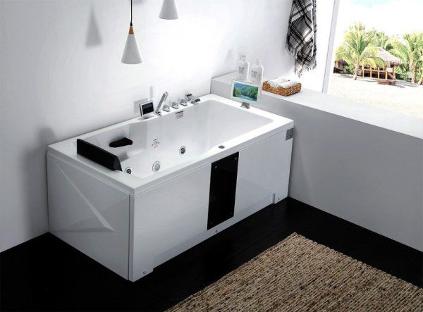 Акриловая ванна Gemy G9066 II O R с гидромассажем