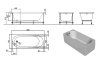 Акриловая ванна Kolpa San Tamia 170х70