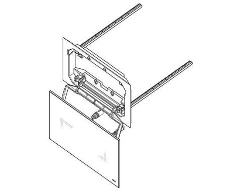 Кнопка смыва Oli Tribe 879065 белый