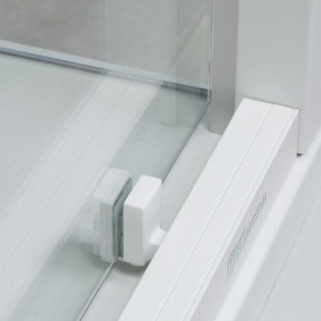 Душевая дверь WasserKRAFT Rhin 44S 44S13 профиль белый, стекло прозрачное