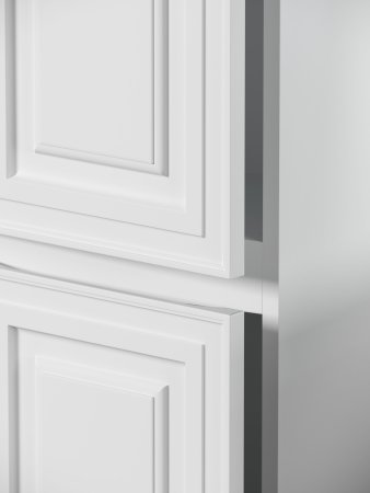 Шкаф-пенал SANCOS Very подвесной левый,  Bianco , 350х300х1600 мм,  PVR35LW