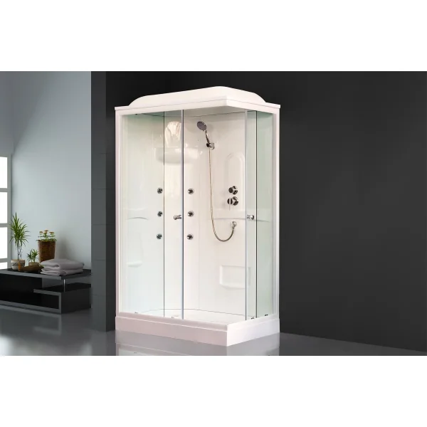 Душевая кабина 120x80x217 см Royal Bath RB8120HP2-T-L прозрачное