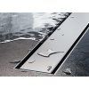 Решетка AlcaPlast DESIGN-1150LN нержавеющая сталь глянцевая