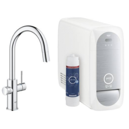 Смеситель Grohe Blue Home 31606000 хром, + фильтр