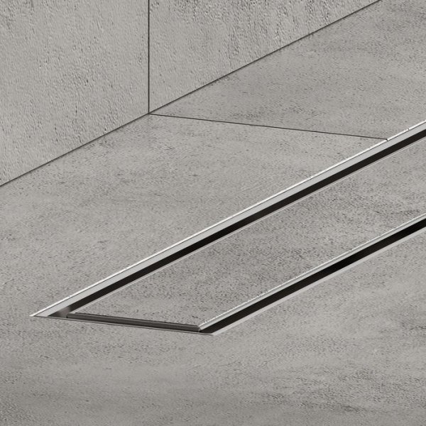 Лоток душевой IDDIS Perfex, сифон 360, комбинированный затвор, двухсторонняя решетка, 600мм, хром (975B6SB00DZ)