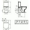 Унитаз-компакт Ideal Standard Esedra T282001 нижняя подводка