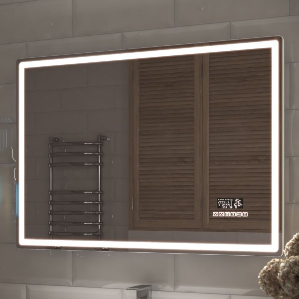 Зеркало VIGO Geometry Media voice 1200 (052)